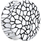 Snake Skin Glow in the Dark Saddle Plug 2G to 1 Inch