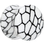 Snake Skin Glow in the Dark Saddle Plug 2G to 1 Inch