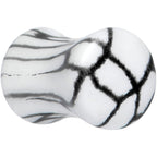Snake Skin Glow in the Dark Saddle Plug 2G to 1 Inch