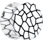 Snake Skin Glow in the Dark Saddle Plug 2G to 1 Inch