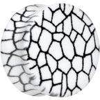 Snake Skin Glow in the Dark Saddle Plug 2G to 1 Inch