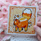 Candy Corn Skunk ~ Print