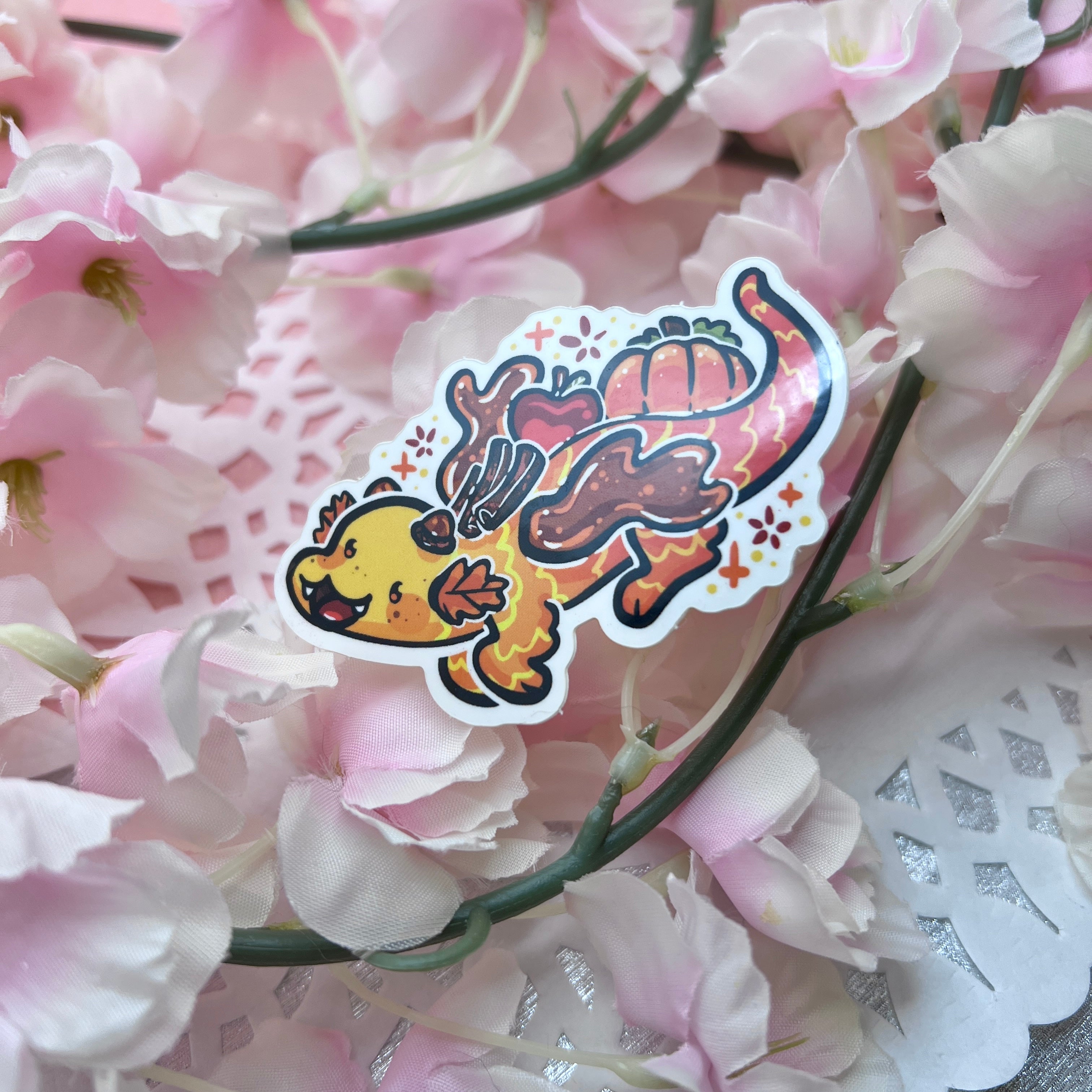 Fall Flavors Dragon ~ Sticker