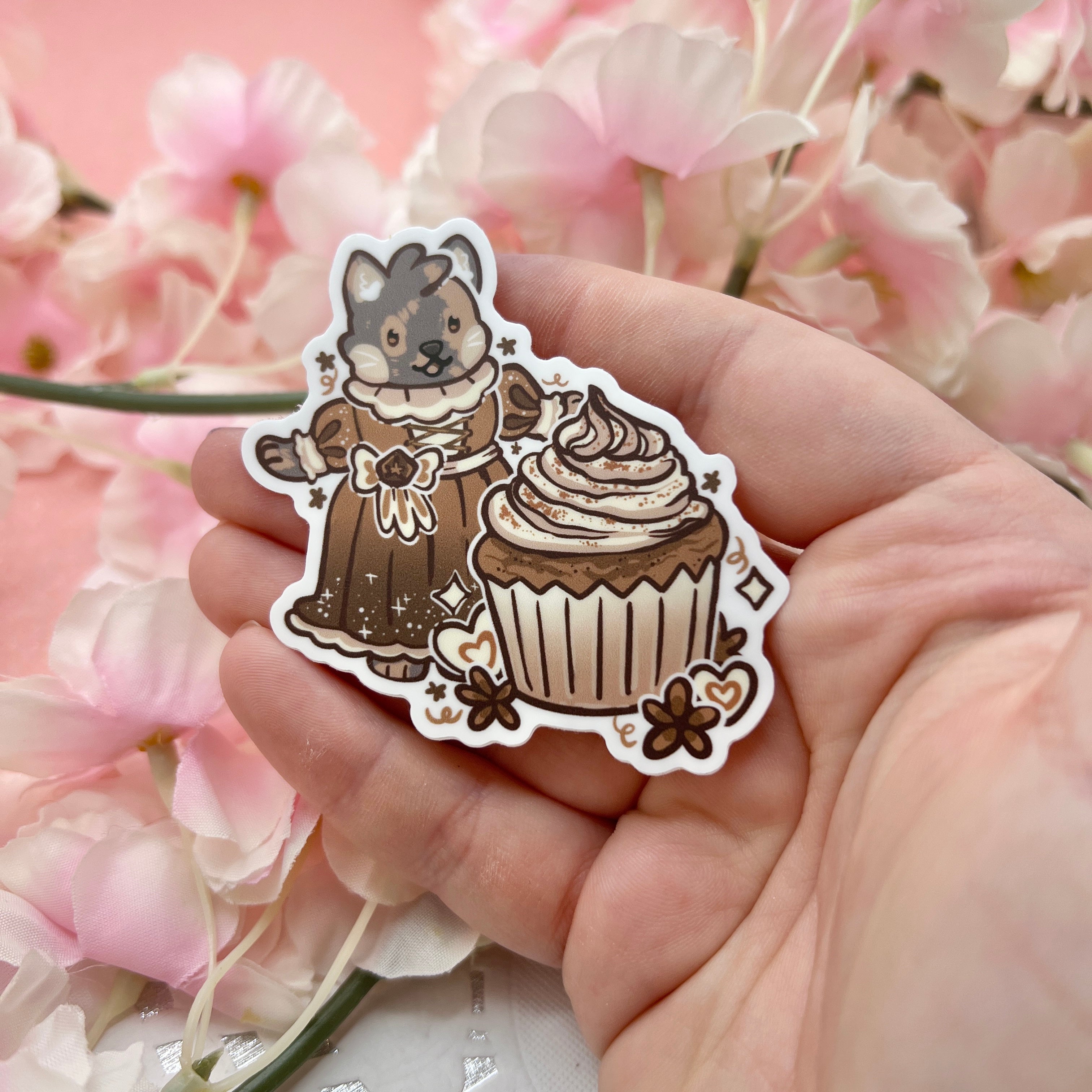 Anise Fashion Cupcake Chai ~ Sticker