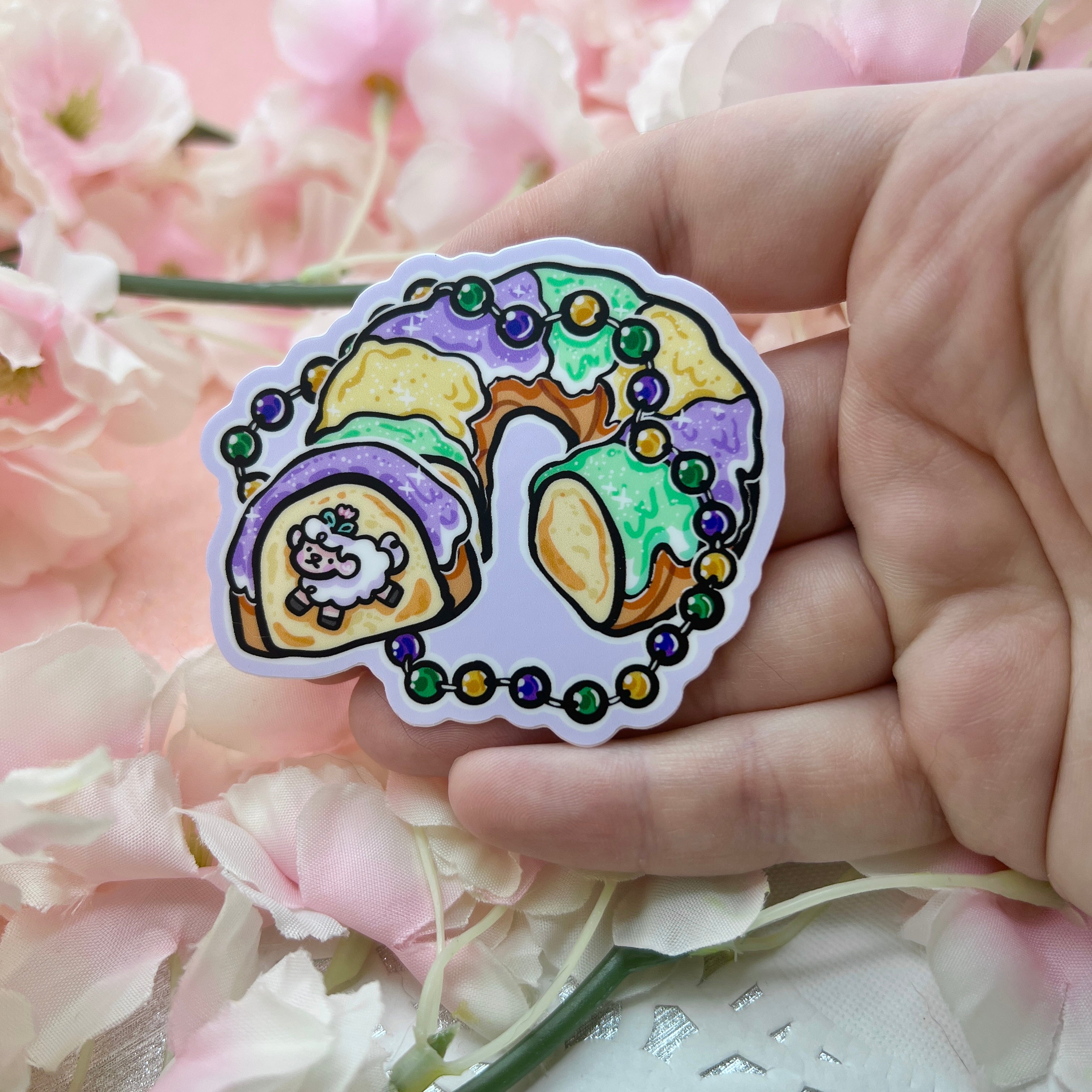 King's Cake Sprout ~ Sticker