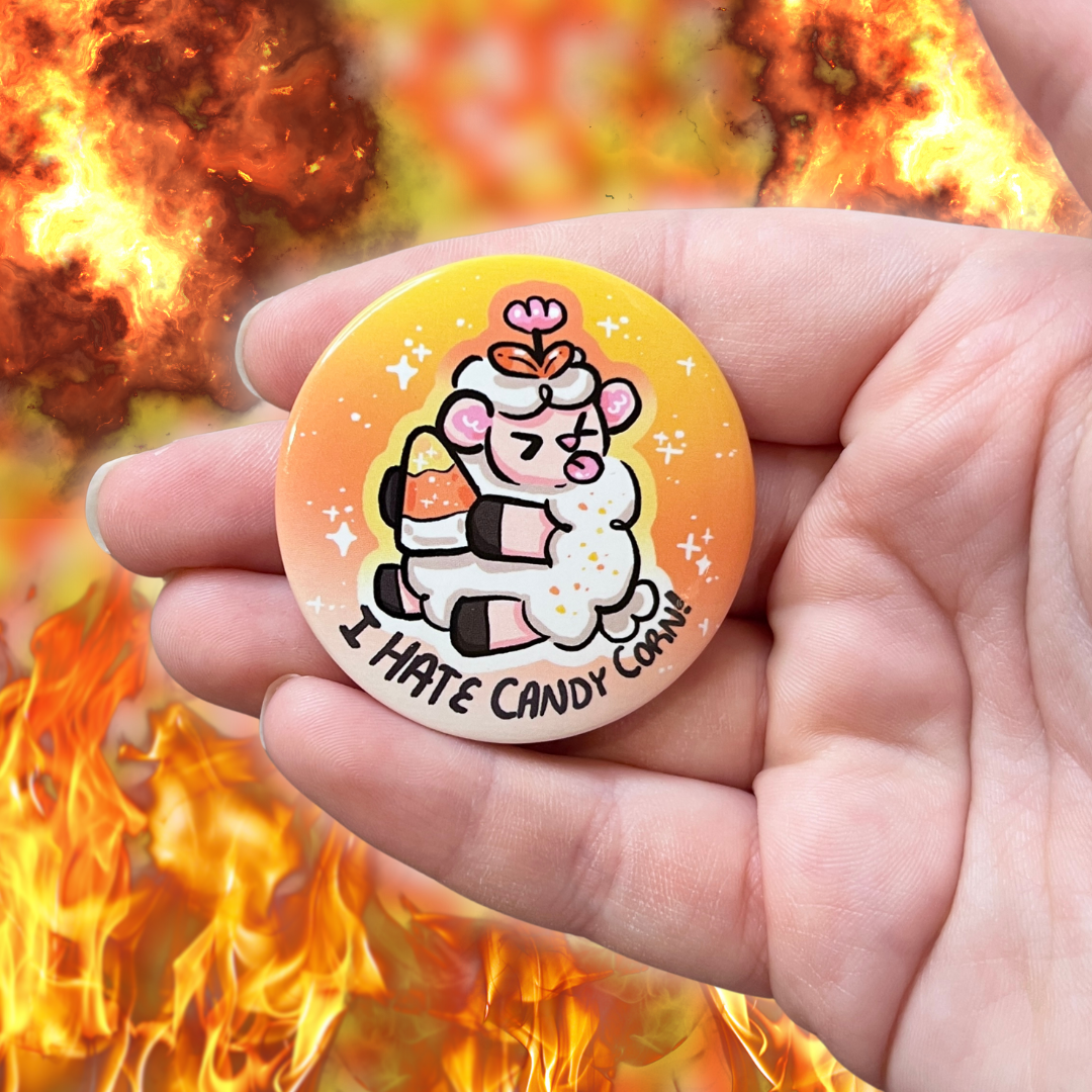 I (Love or Hate) Candy Corn, Sprout ~ Buttons