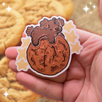 Gingersnap Cookie Puppy ~ Sticker