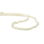 3mm Pale Yellow Shell Pearl micro faceted round beads 13 inch 133 pieces