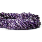 4-5mm Amethyst Straight Drill Plain Diamond Beads, 14 inch 68pcs/st