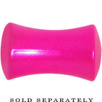 2G Hyacinth Pink Metallic Pearl Acrylic Saddle Plug