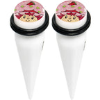 1/2 Strawberry Shortcake Acrylic Taper Set
