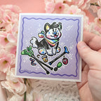 Disability Pride Puppy ~ Shimmer Print
