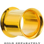 10G Gold Plated Double Flare Tunnel