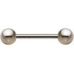 14G Grade 23 Solid Titanium Barbell 9/16 5mm