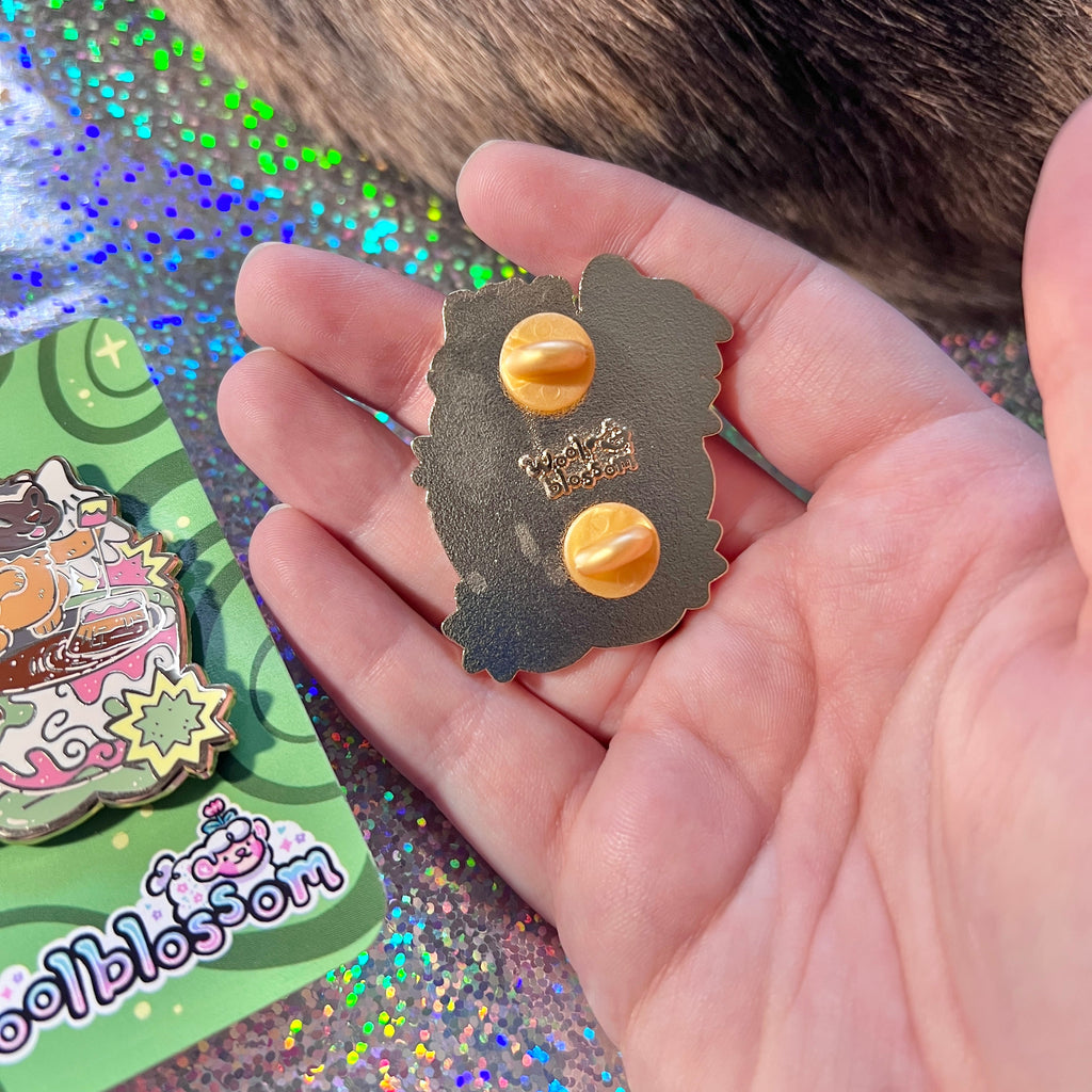 Badger-gryff Tea ~ Enamel Pin