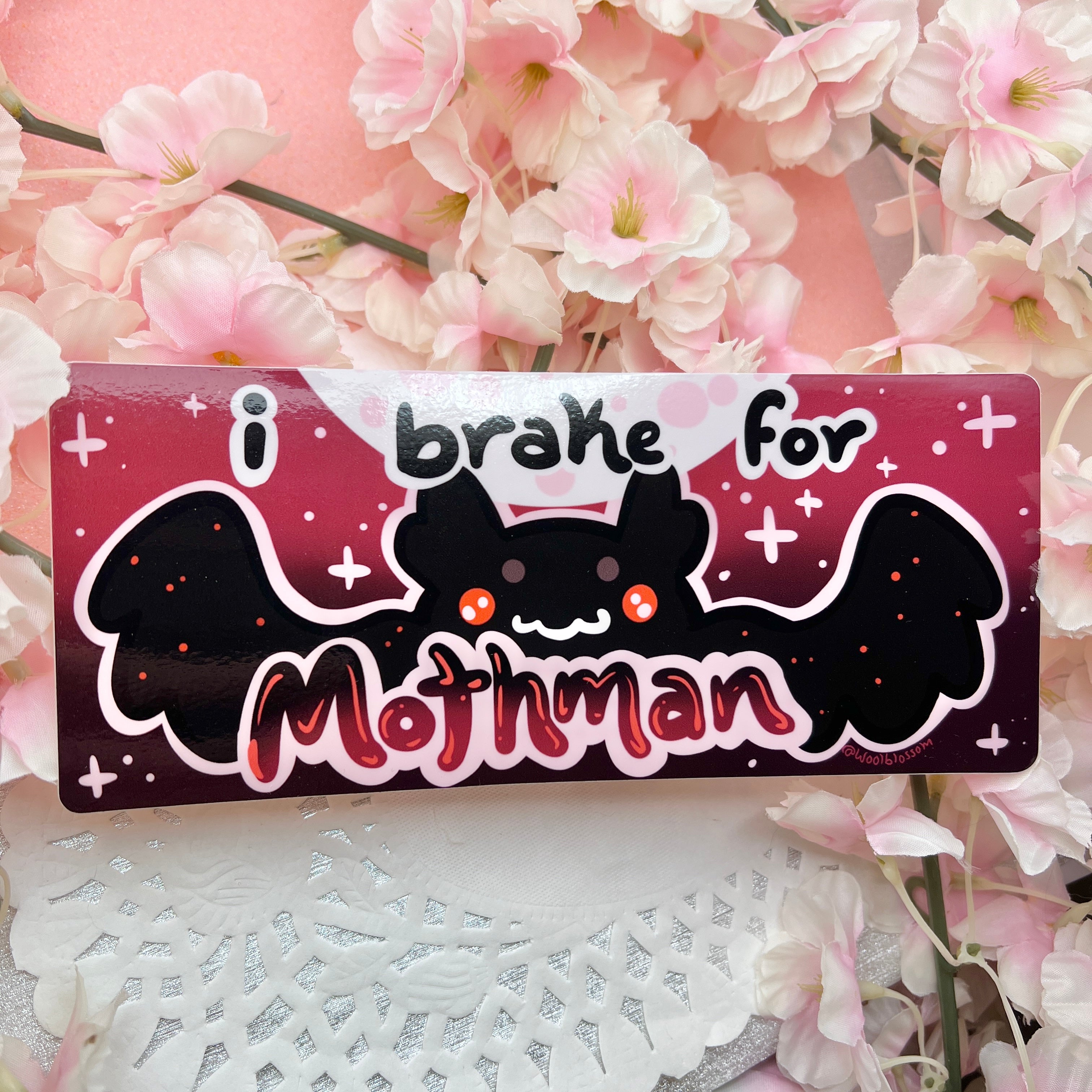 "I Brake for Mothman" ~ Bumper Sticker