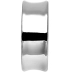 28mm Clear Acrylic Pinwheel Saddle Plug