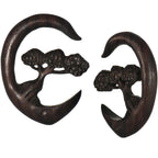 0G Organic Sono Wood Bonsai Tree Hanger Plug Set