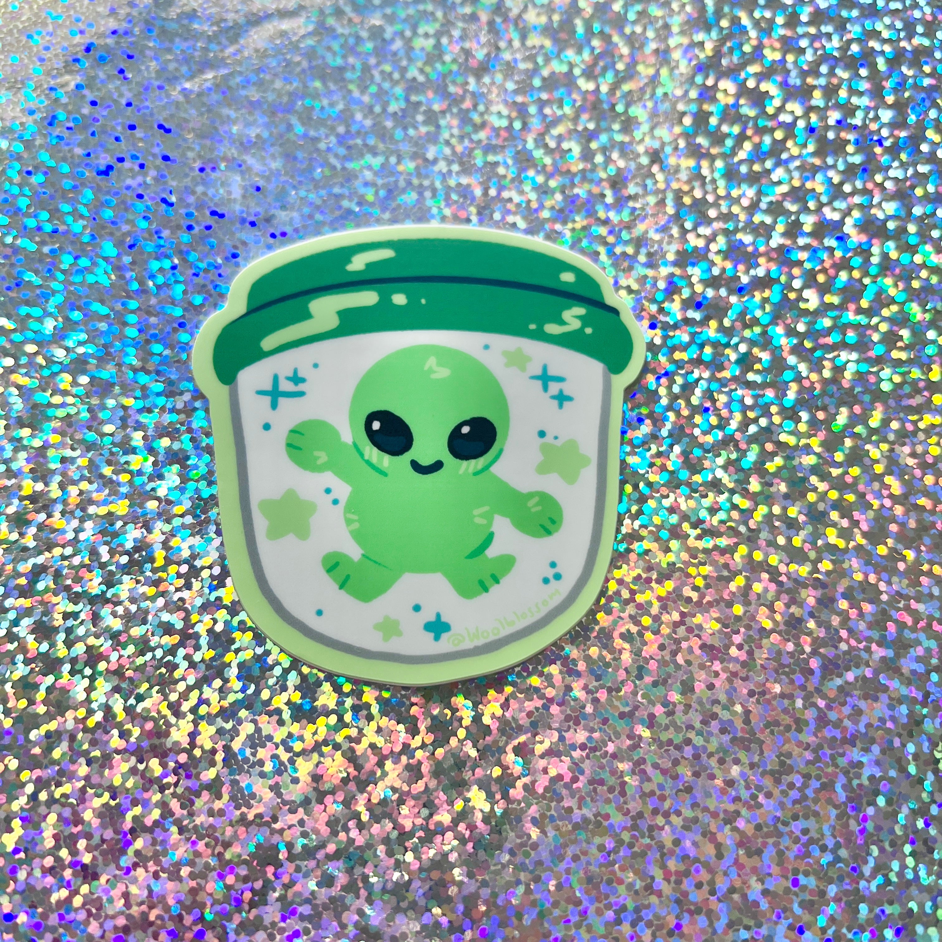 Alien Container ~ Sticker