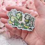 Fabric Crafter/Seamstress Dragon ~ Sticker