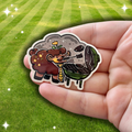 Grilling Dill the Dad Sheep ~ Sticker