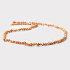 4mm Cinnamon Baroque Pearls 14 inch