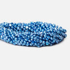 4-5mm Royal Blue Baroque Freshwater Pearls, 14 inch 85pcs