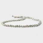 4mm Silver Baroque Freshwater Pearls, 15 inch