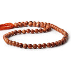 4.5mm Goldstone Plain Rounds 14 inch 78 beads