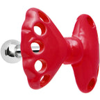 Going to a Party Red Bow Tie Tragus Cartilage Earring