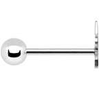 Officially Licensed NFL Cut Out New Orleans Saints Barbell Tongue Ring