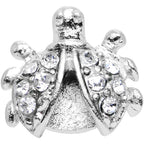 Clear Gem Lovely Ladybug Tragus Cartilage Earring