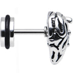 Pink Gem Stainless Steel Have a Heart Cheater Plug