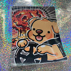 Driving EXPLOSION Puppy ~ Bumper Sticker