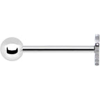 Officially Licensed NFL Cut Out Arizona Cardinals Barbell Tongue Ring