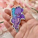 Rock Candy Dragon ~ Pixie Dust Glitter Sticker