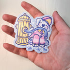 Firefighter Dalmatian ~ Sticker