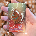 Clove the Gingerbread Puppy ~ Soft Enamel Pin