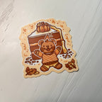 Fall Birthday Bear ~ Sticker