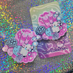 Mer-goat Seashell ~ Enamel Pin
