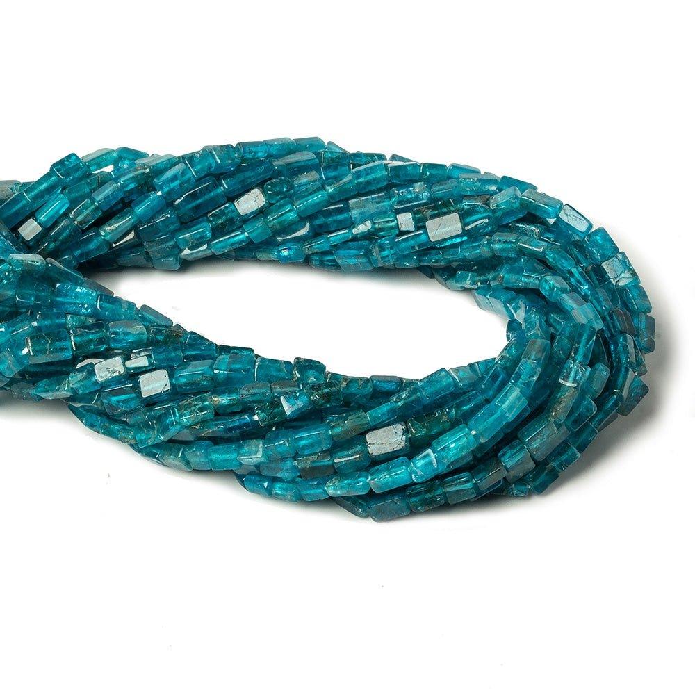 5mm Apatite Plain Rectangles Beads, 14 inch