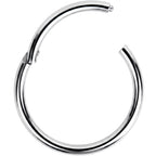 16G 1/2 Solid G23 Implant Grade Titanium Hinged Segment Ring