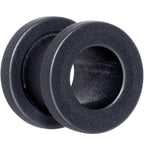 Brown Matte Silicone Screw Fit Tunnel Plug Set 6mm to 25mm