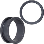 Brown Matte Silicone Screw Fit Tunnel Plug Set 6mm to 25mm