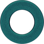 Teal Matte Silicone Screw Fit Tunnel Plug Set 6mm to 25mm