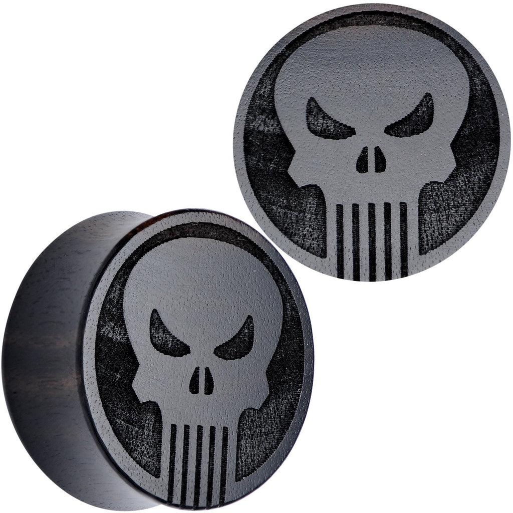 Licensed Marvel Punisher Iron Wood Saddle Plug Set