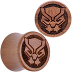 Licensed Marvel Black Panther Sawo Wood Saddle Plug Set