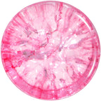 Pink Shattered Glass Flamingo Saddle Plug Set 6mm to 16mm