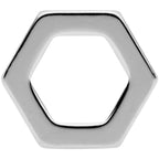 1/2 Geometric Hexagon Screw Fit Tunnel Plug Set