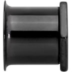 Black Geometric Hexagon Double Flare Tunnel Plug Set 3mm to 25mm
